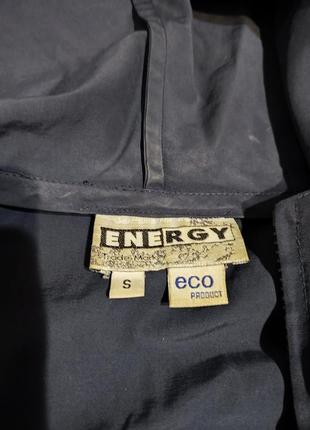 Ветровка оверсайз с капюшоном пыльник свободного кроя куртка короткая кофта спортивная мастерка3 фото