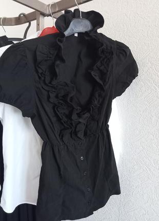 Блуза женская черная