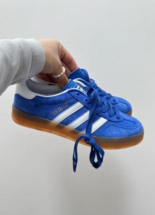 Женские замшевые кроссовки blue
/ кеди замша в стиле adidas gazelle