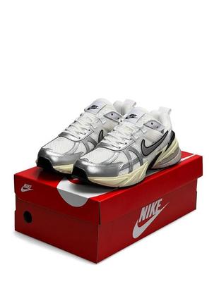 Nike runtekk white silver9 фото