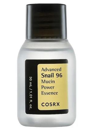 Равликова есенція cosrx advanced snail 96 mucin power essence 30 мл