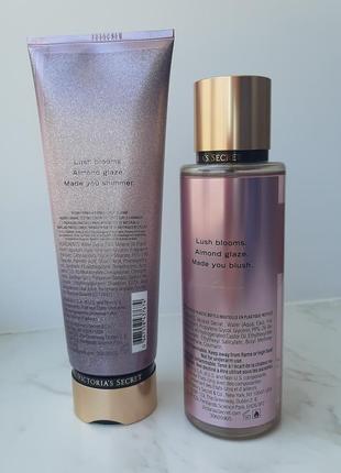 Набор victorias secret лосьон + мист velvet petals виктория сикрет2 фото