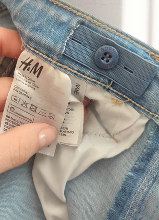 Джинси slim skinny sky blue від h&m4 фото