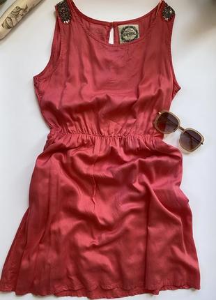 Жіноче плаття kaporal цукерково-рожевого кольору однотонне