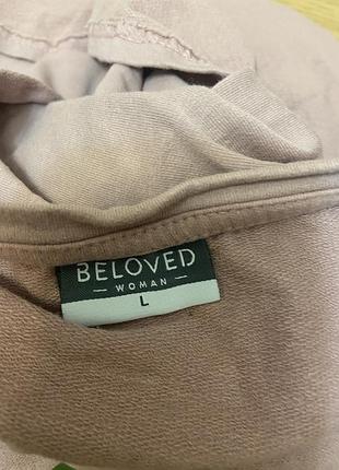 Жіноча трикотажна туніка. розмір l. подовжена кофта.