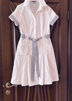 Красивое хлопковое платье