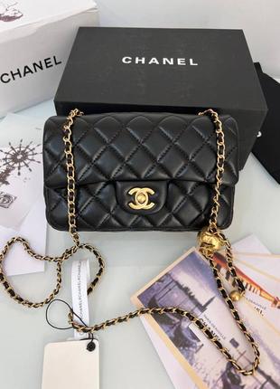 Сумка chanel 20 cm идеальное качество серийный номер полный комплект-коробка, пыльник, карты