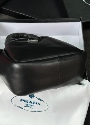 Сумка prada small padded soft nappa-leather bag8 фото