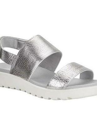 Босоножки ecco womens freja silver classic sandals