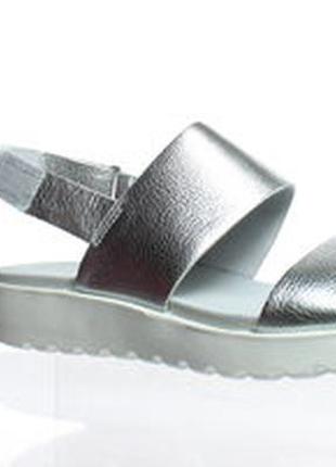 Босоножки ecco womens freja silver classic sandals2 фото