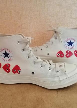 Кеди converse x comme des garcons art. 162972c