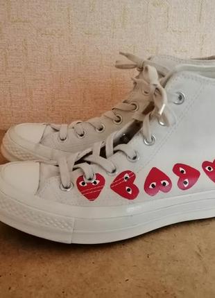 Кеди converse x comme des garcons art. 162972c3 фото