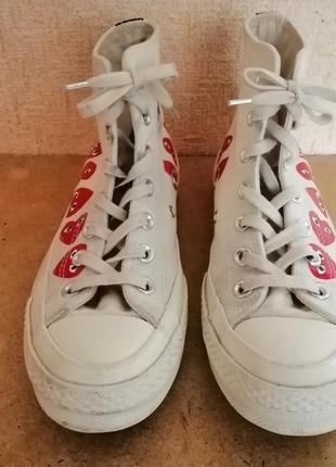 Кеди converse x comme des garcons art. 162972c4 фото