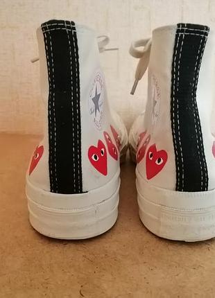 Кеди converse x comme des garcons art. 162972c8 фото