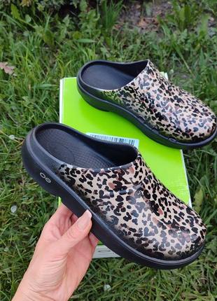 Oofos crocs сабо шлепанцы