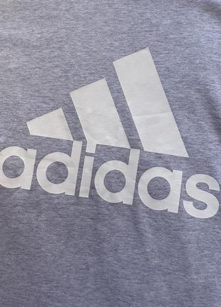 Серая футболка adidas4 фото