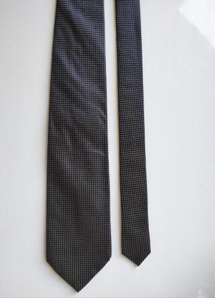 Серый классический галстук галстук bally2 фото