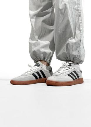 Кроссовки женские мужские в стиле adidas spezial grey адидас спешиал спезиал серые3 фото