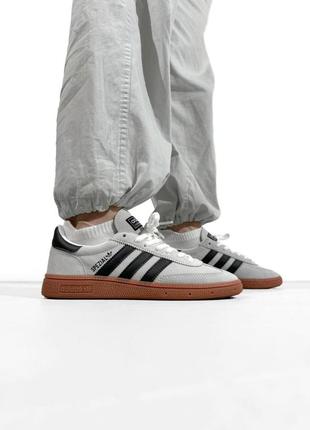 Кроссовки женские мужские в стиле adidas spezial grey адидас спешиал спезиал серые2 фото