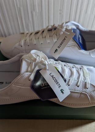 Lacoste graduate. кеды мужские низкие. кожа. премиум. новые.