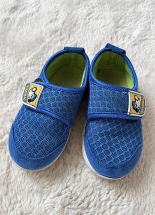 Кроссовки тканевые дышащие мокасины