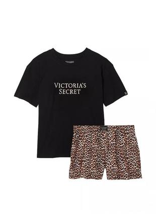 Пижама футболка + шорты victoria’s secret