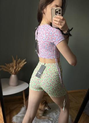 Новий костюм спортивний bo+tee шорти та топ4 фото