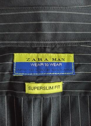 Рубашка мужская zara6 фото