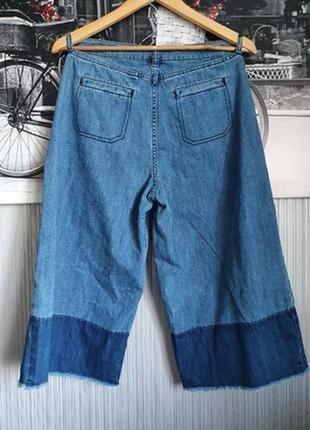 Стильные джинсы кюлоты размер с5 фото