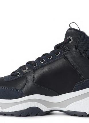 Tommy hilfiger high sneaker leather. мужские ботинки оригинал. новые.2 фото