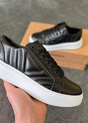 Женские кожаные кеды