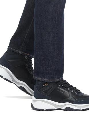 Tommy hilfiger high sneaker leather. мужские ботинки оригинал. новые.3 фото