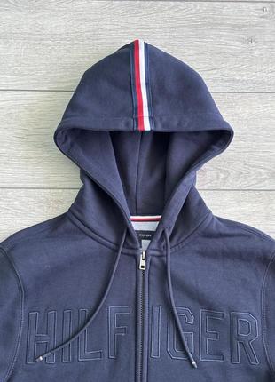 Зип худи tommy hilfiger xs томми хилфигер кофта кенгурушка оригинал3 фото