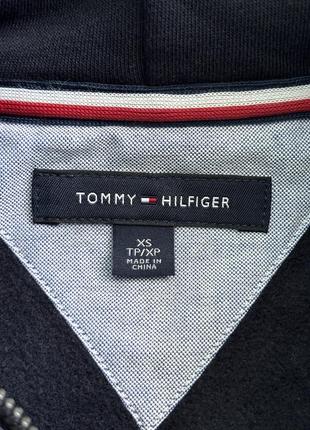 Зип худи tommy hilfiger xs томми хилфигер кофта кенгурушка оригинал4 фото