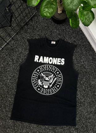 Ramones vintage rock майка мужская