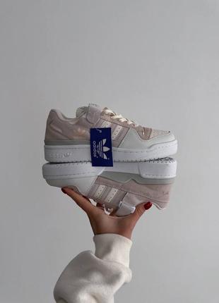 Adidas forum low “light pink/white”1 фото