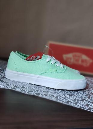 Салатовые вансы кеды кроссовки vans вьетнам мокасины слипоны7 фото