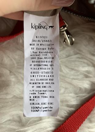 Новая красная сумка kipling9 фото