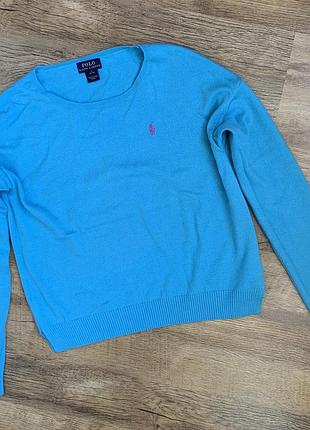 Джемпер polo ralph lauren р.l/12-14 шерсть 30%