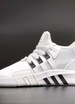 Кроссовки мужские в стиле adidas equipment eqt bask adv v2 белые, адидас эквипмент