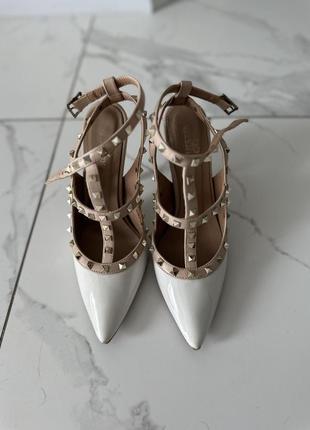 All white valentino rockstud deals