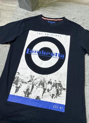 Оригинальная футболка от крутого итальянского бренда “lambretta”3 фото