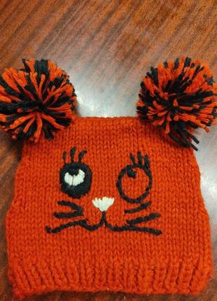 Вязаная шапка