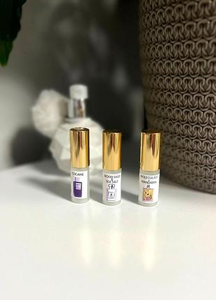 В наявності набір ароматів 3 шт, парфуми molecula01+mandarin cocaїne wood sage & sea salt