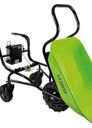 Аккумуляторная тачка zipper zi-ewb150-100l 2