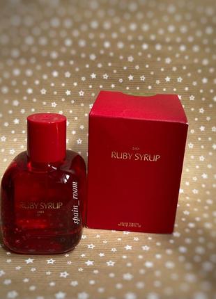 Парфуми zara ruby syrup