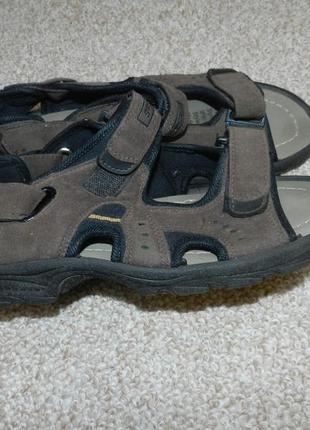 Сандалии замш сандалии натуральный замш, размер указан 46, по стельке 28,5 см нат. замш обуви один р1 фото