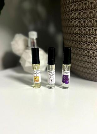 Набір ароматів 3 шт, парфуми molecula01+mandarin wood sage psychedelic love & sea salt