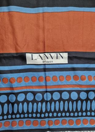 Шёлковый шарф lanvin5 фото