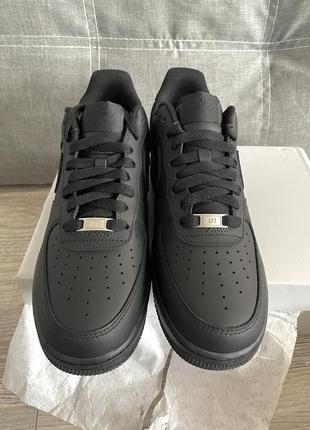 Nike air force 1 44 43 42 41black af1 one чорні найк ейр форс ван3 фото